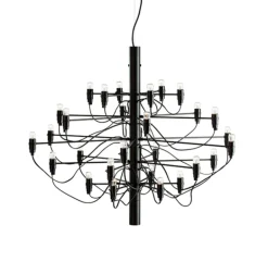 2097/30 lysekrone LED, sort