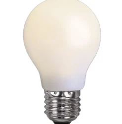 10 stk (+ 2 gratis) Udendørs LED OUT Ø55mm IP20 LED 1W E27, hvid/opal