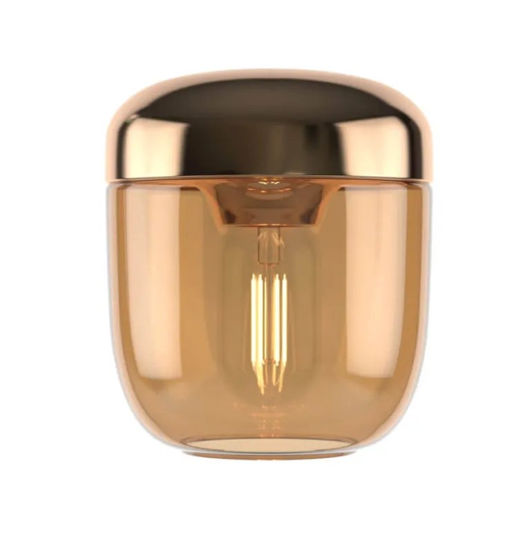 Acorn skærm, amber/messing