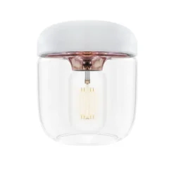 Acorn skærm, hvid/kobber