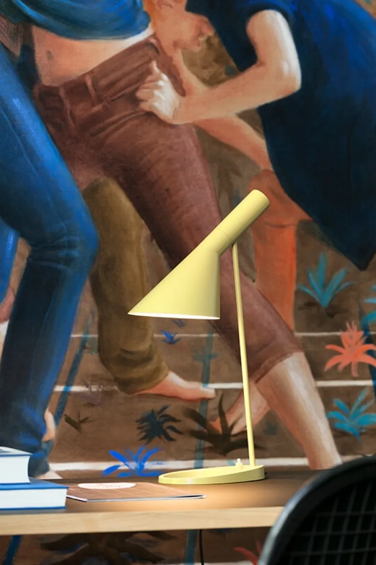 AJ Mini bordlampe, soft lemon