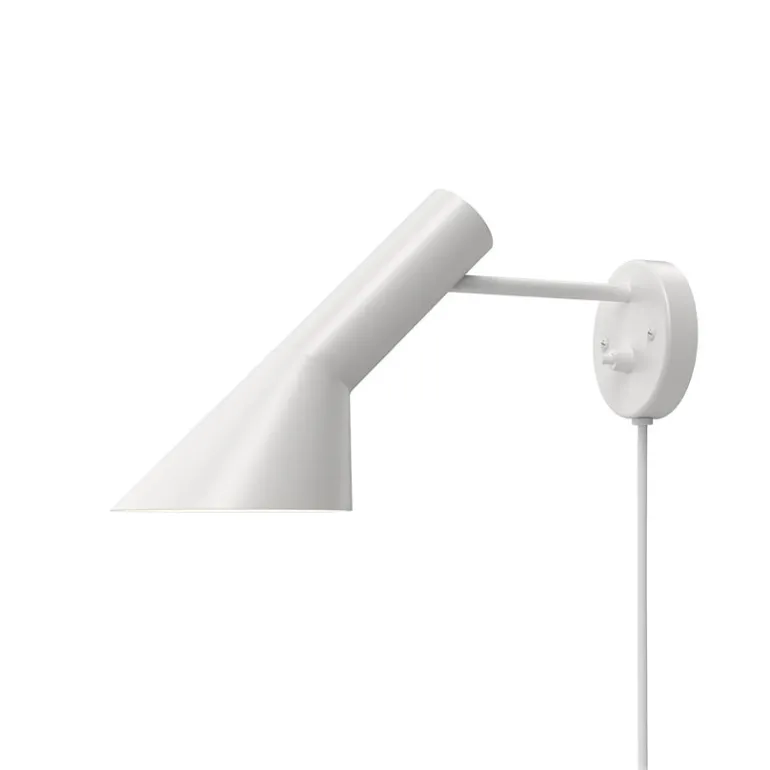 AJ væglampe, hvid