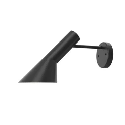 AJ væglampe u/afbryder, sort