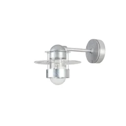 Albertslund Udendørs væglampe m/kort arm, galvaniseret stål