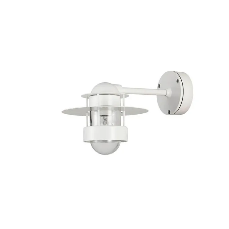 Albertslund Udendørs væglampe m/kort arm, hvid