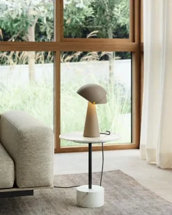 Align bordlampe, brun