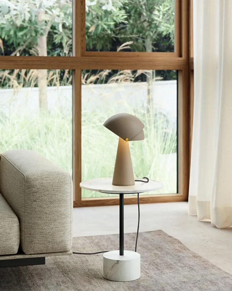 Align bordlampe, brun