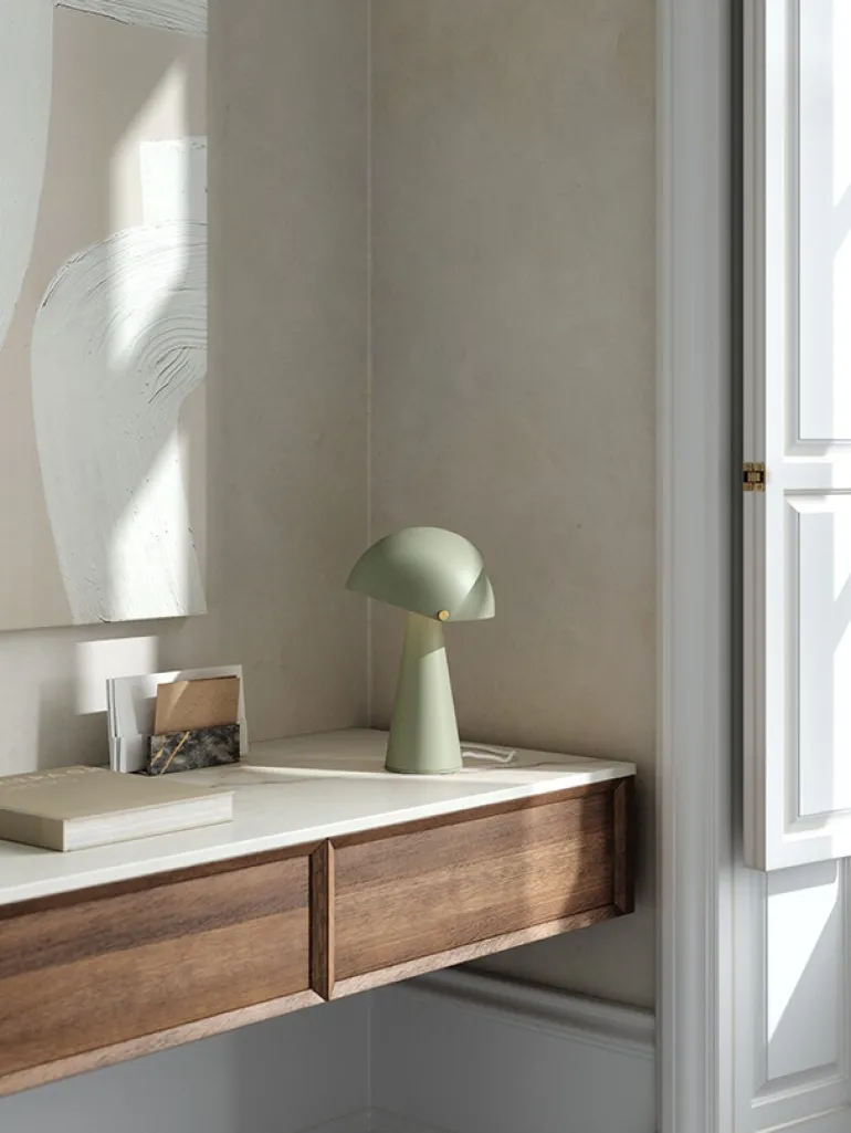 Align bordlampe, grøn