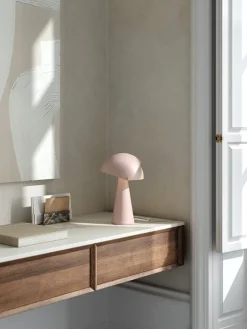 Align bordlampe, rosa