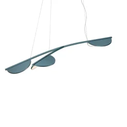 Almendra Organic pendel S3 Y Short, metallisk bay blå