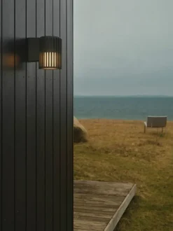 Aludra udendørs væglampe, seaside antrasit