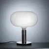 AM1N bordlampe, krom/hvid