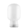Amp bordlampe, Hvid/Hvid marmor