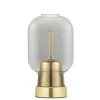 Amp bordlampe, Smoke/Messing