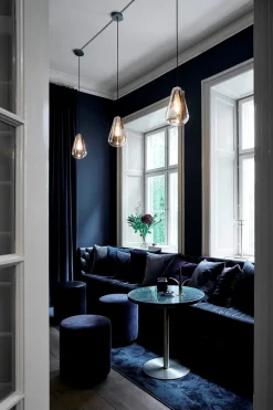 Anoli 1 pendel medium, nordic guld/guld