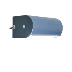 Applique Cylindrique Petite væglampe, grå/lyseblå