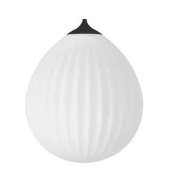 Around the World large pendelskærm, opal/sort