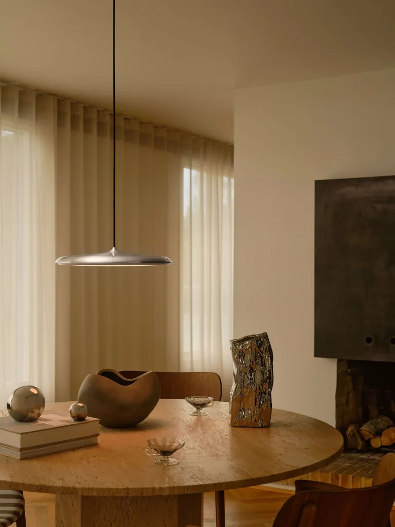 Artist 40 pendel LED, rustfrit stål