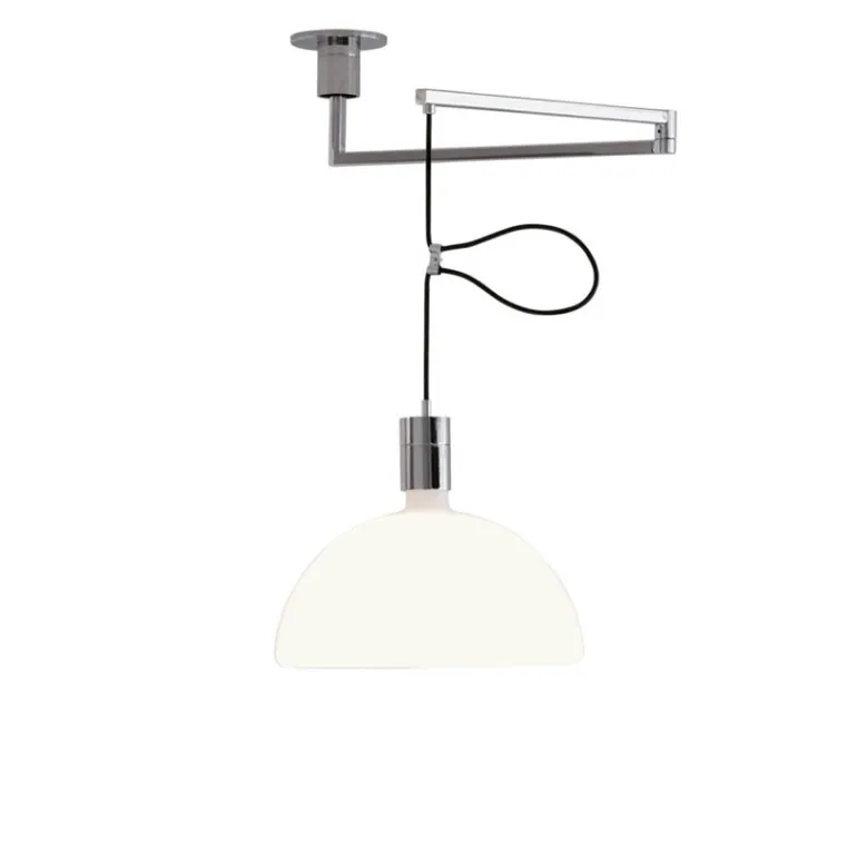 AS41C pendel, krom/hvid