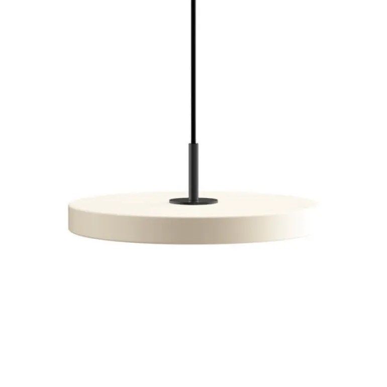 Asteria mini pendel, pearl hvid/sort