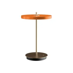 Asteria Move batteri-/bordlampe, orange/messing