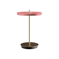 Asteria Move batteri-/bordlampe, rose/messing