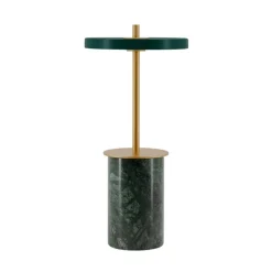 Asteria Move mini batteri-/bordlampe, grøn marmor