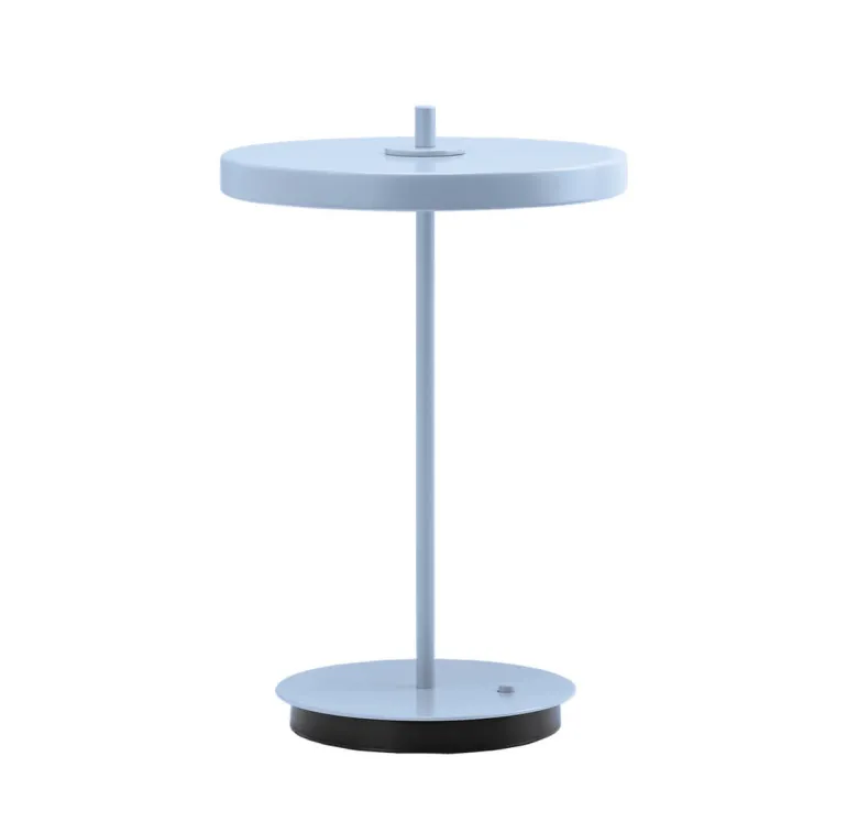 Asteria Move Monochrome batteri-/bordlampe, pale blå