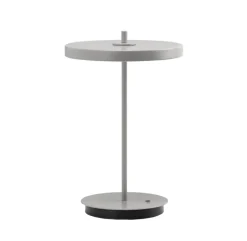 Asteria Move Monochrome batteri-/bordlampe, mist grå