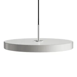 Asteria Plus medium pendel, mist grå/stål