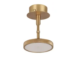 Asteria Spot væglampe / loftlampe, messing