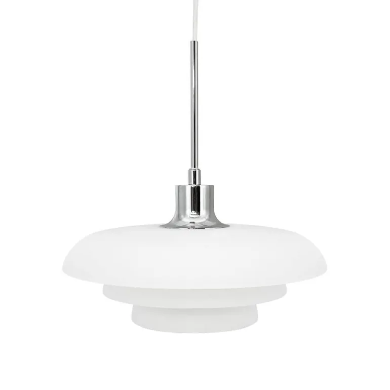 Ava pendel D31, opal/krom