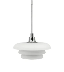 Ava pendel D20, opal/krom