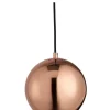 Ball Pendel Ø18, massiv kobber