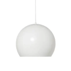 Ball Pendel Ø40, mat hvid