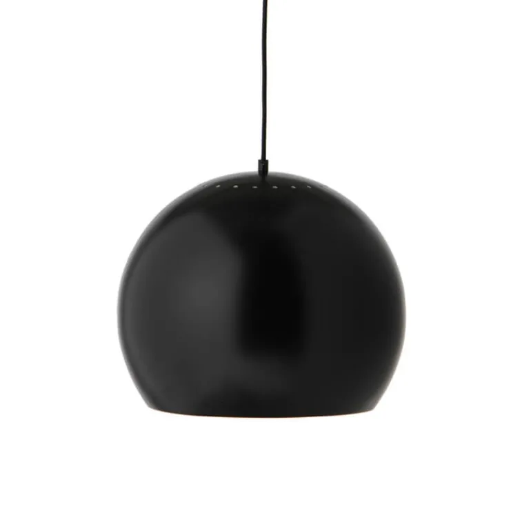 Ball Pendel Ø40, mat sort
