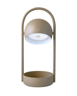 Ball Portable batterilampe / bordlampe, sand grey