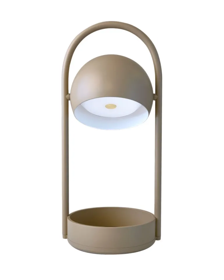 Ball Portable batterilampe / bordlampe, sand grey