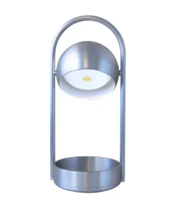 Ball Portable batterilampe / bordlampe, aluminium