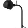 Ball Single bordlampe, mat sort