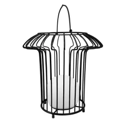 Basket udendørs batterilampe, sort