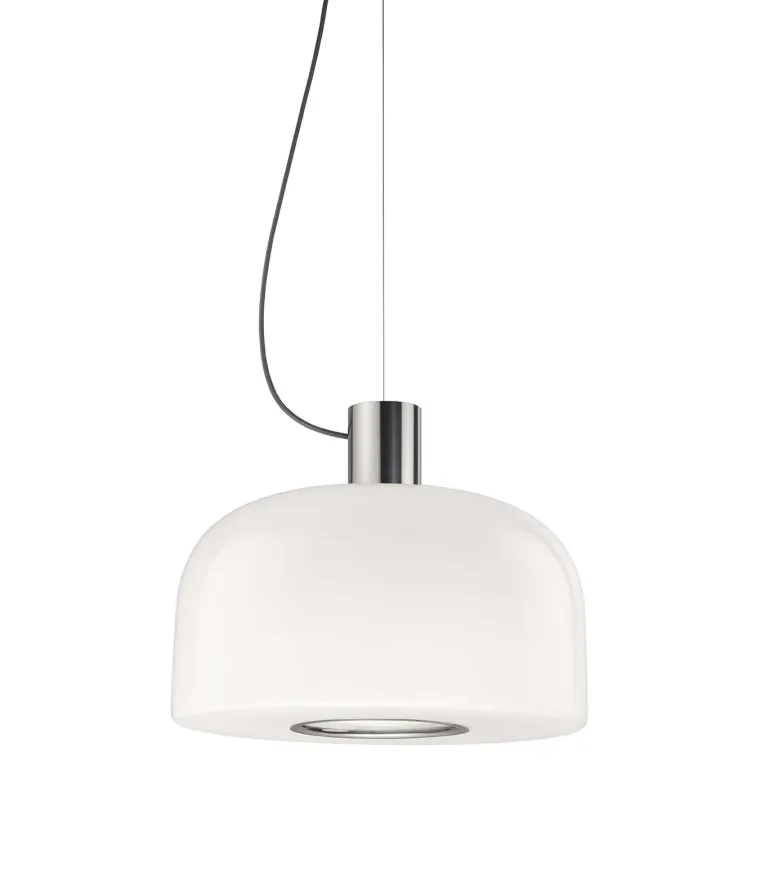 Bellhop Glas S2 pendel, bright aluminium