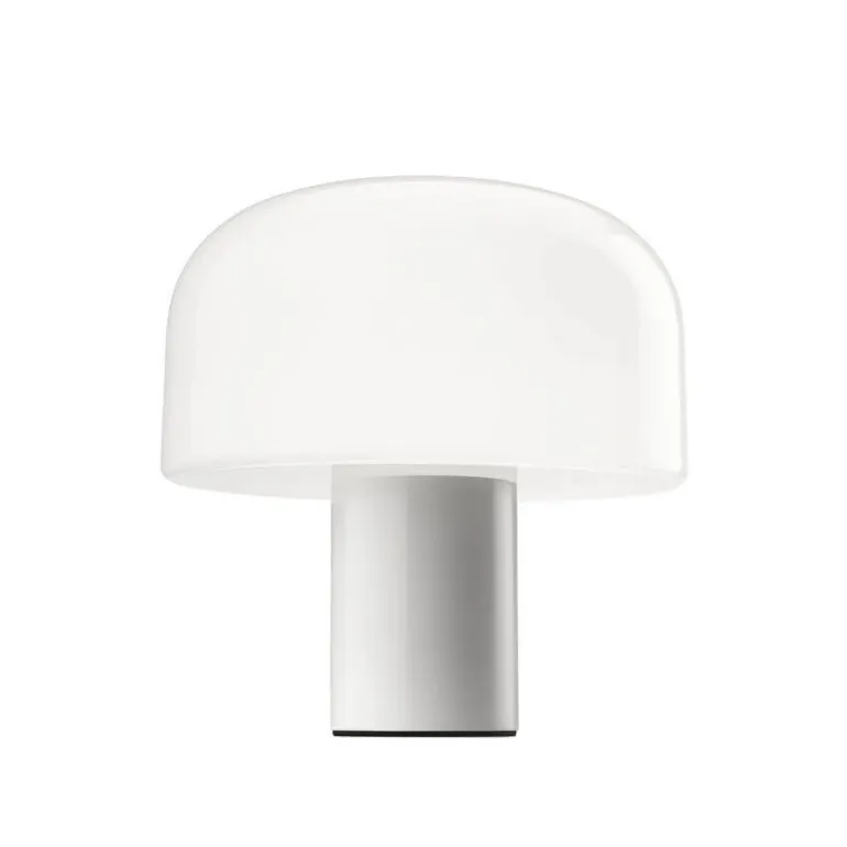 Bellhop Glas T bordlampe, hvid