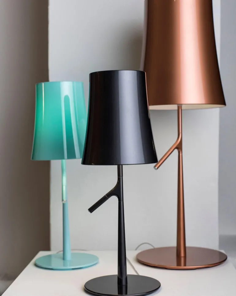 Birdie Tavolo Small LED, grafit