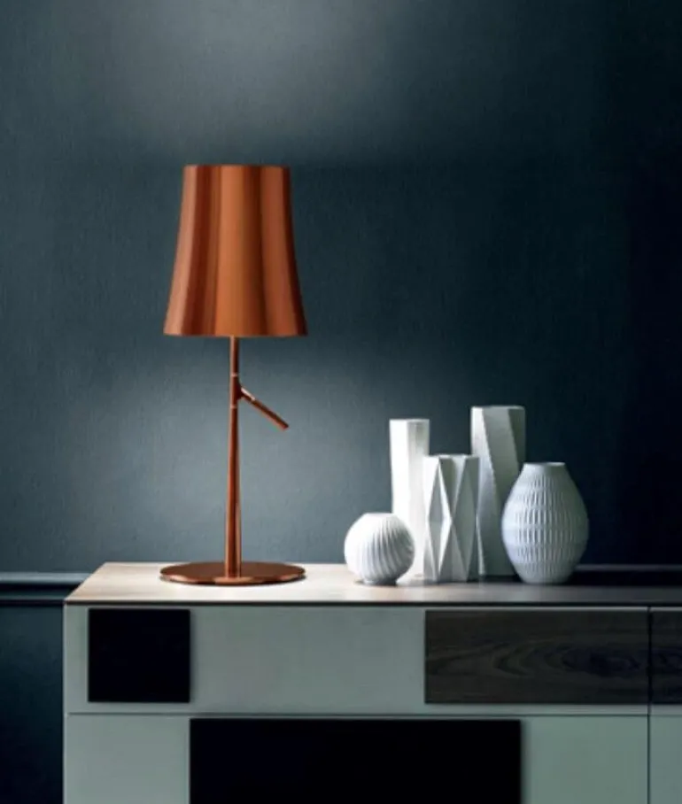 Birdie Tavolo Small LED, kobber