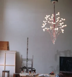 Birds Birds Birds lysekrone, transparent ledning