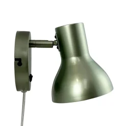 Bob væglampe, metallic grøn