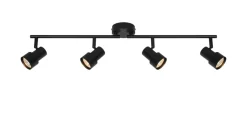 Boston 4-Rail loftlampe, sort