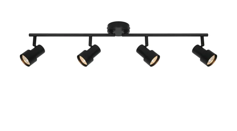 Boston 4-Rail loftlampe, sort