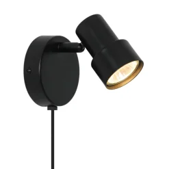 Boston Spot væglampe, sort